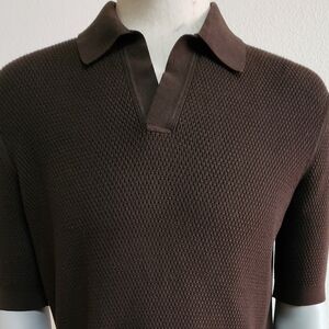 Zegna Brown Premium Cotton Polo